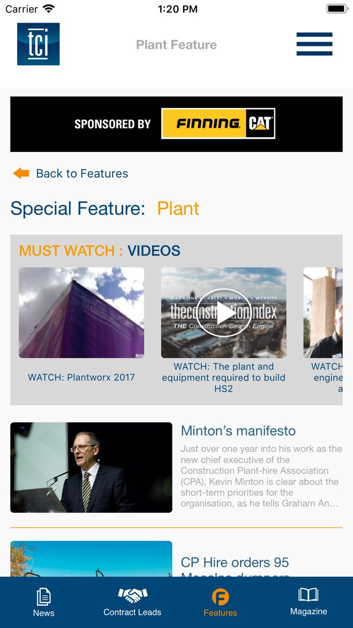 The Construction Index News