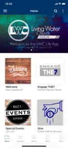 Living Water Church screenshot #1 for iPhone