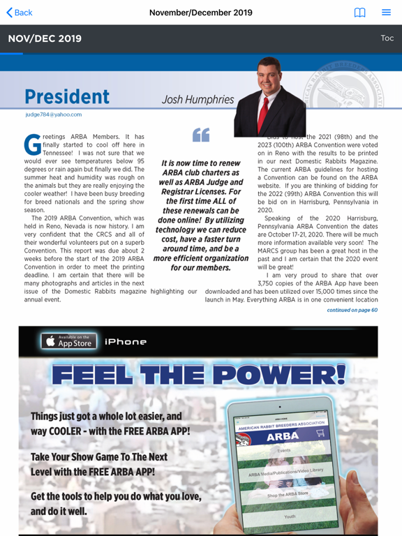 ARBA iPad screenshot 3 - Education app