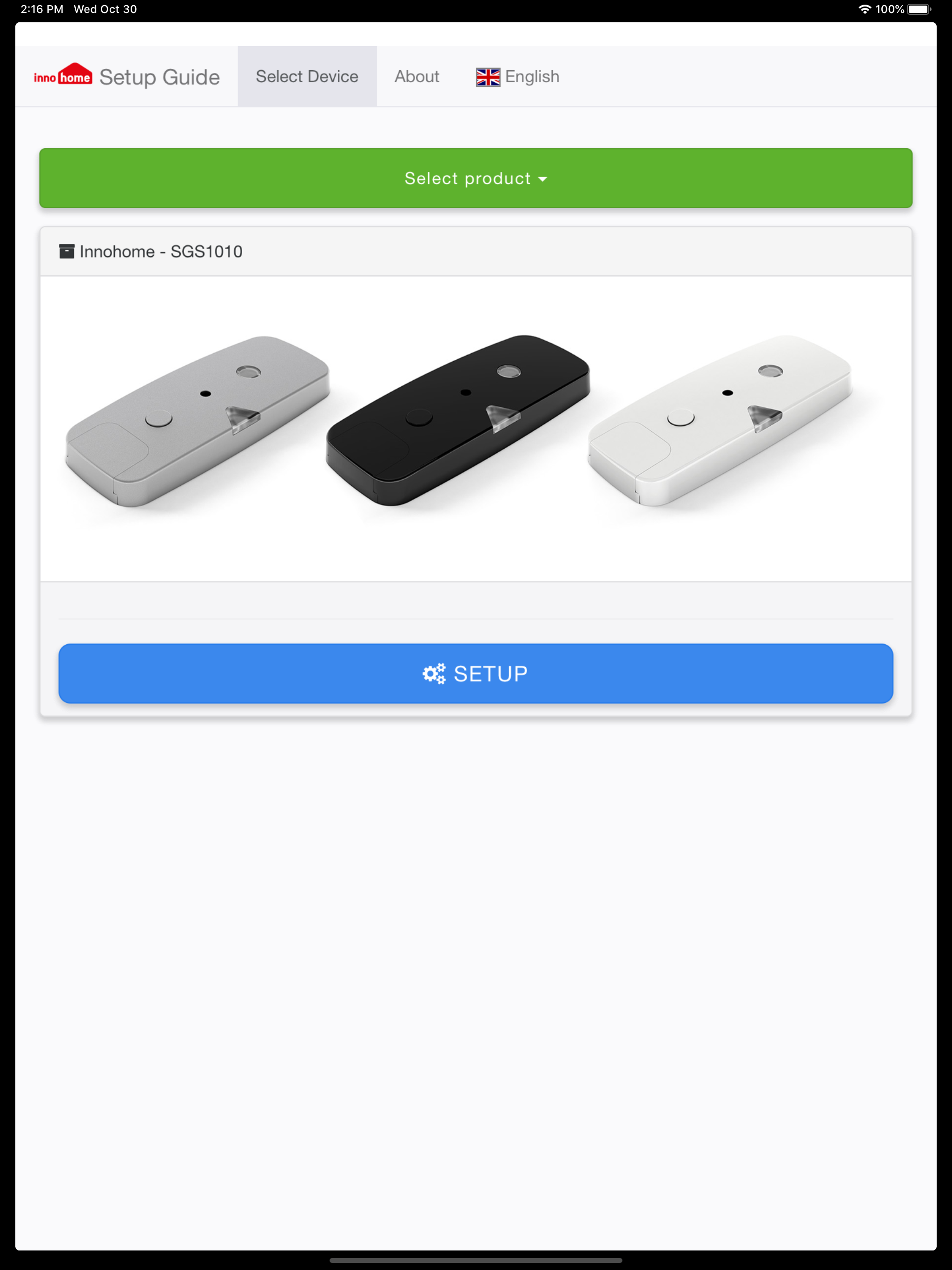 Innohome Setup Guide
