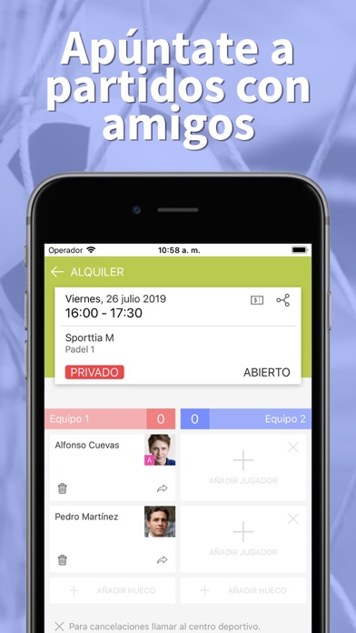 Sporttia Screenshot