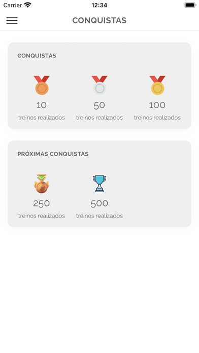 Meu Personal Trainer Screenshot