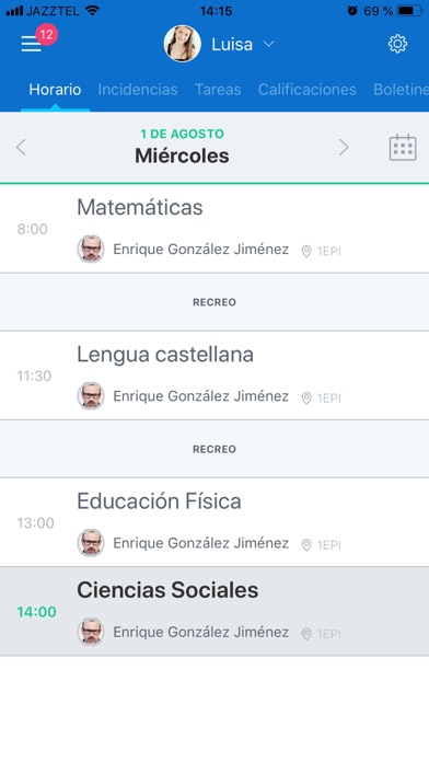 SM Educamos Familias Screenshot