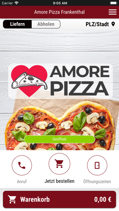 Screenshot #1 pour Amore Pizza Frankenthal