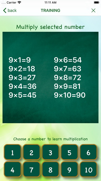 Multiplication study technique