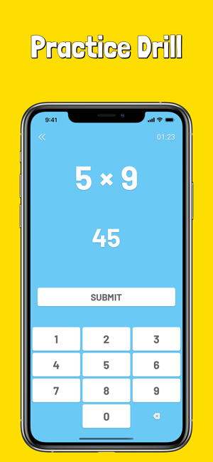Tables - Multiplication Drills Screenshot