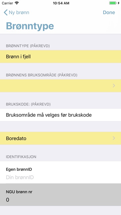 Brønnreg screenshot-3