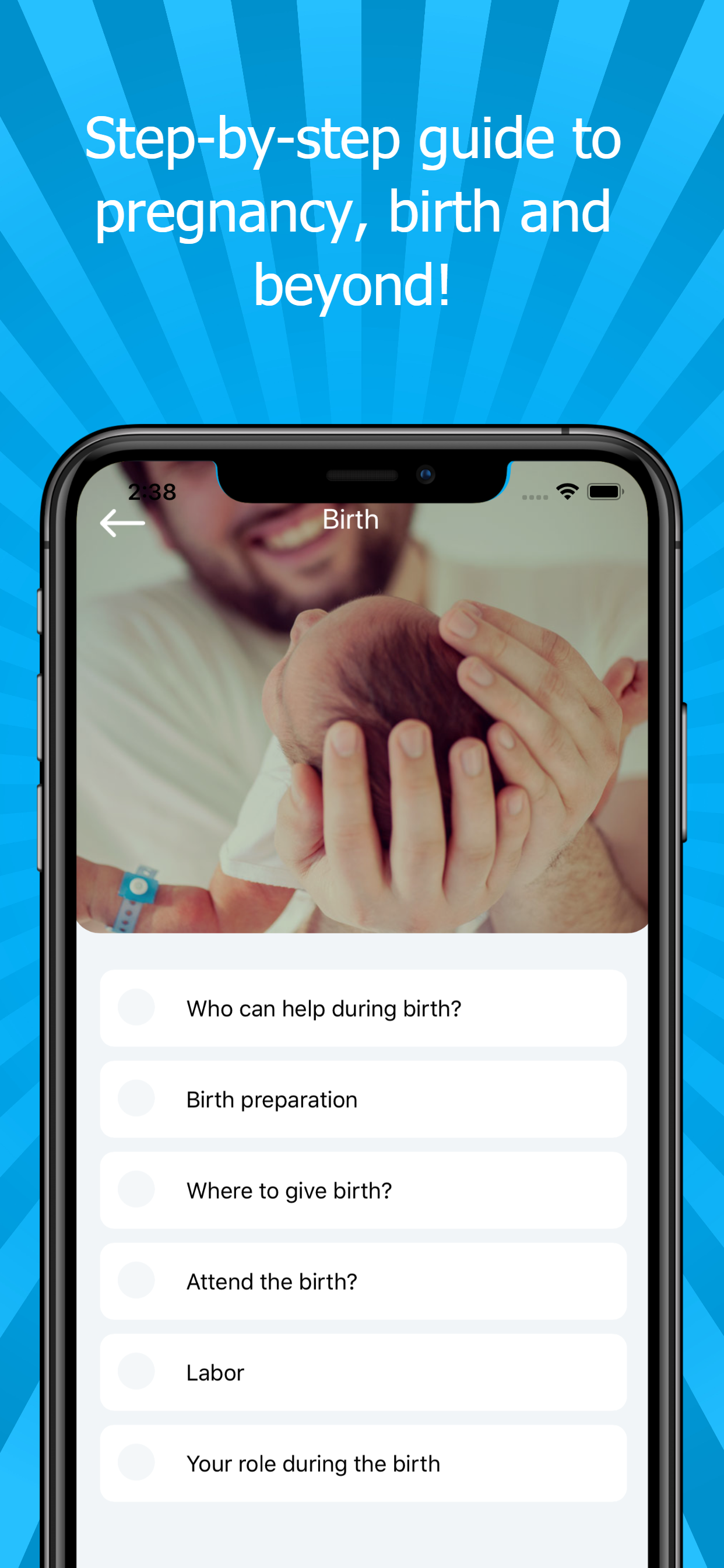 Super Dad - App for new dads