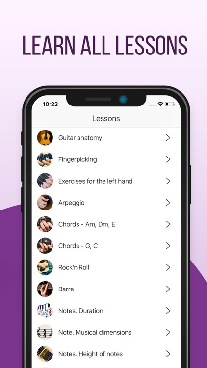 Guitar lessons for beginner