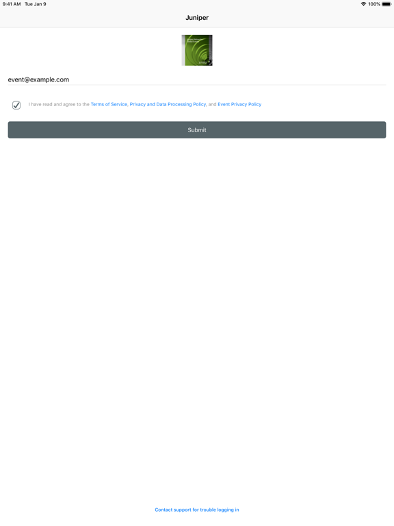 App screenshot