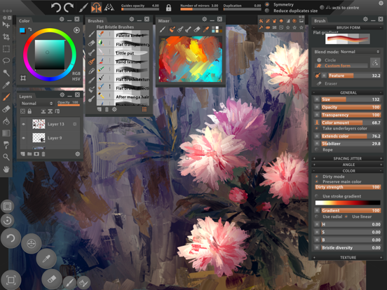 Paintstorm Studio iPad app afbeelding 4