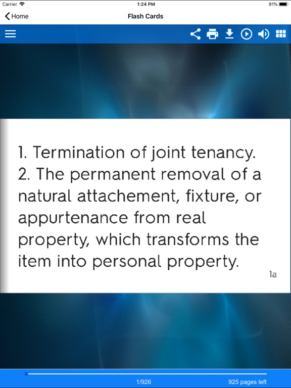 Real Estate Mastery Exam Prep iPad screenshot