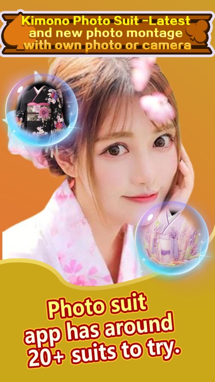 Kimono Photo-montage camera