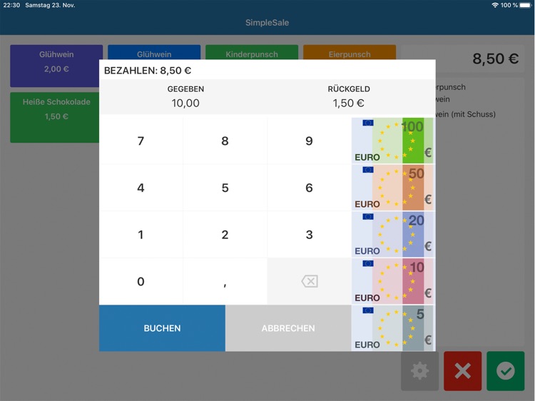 SimpleSale - Kassensystem