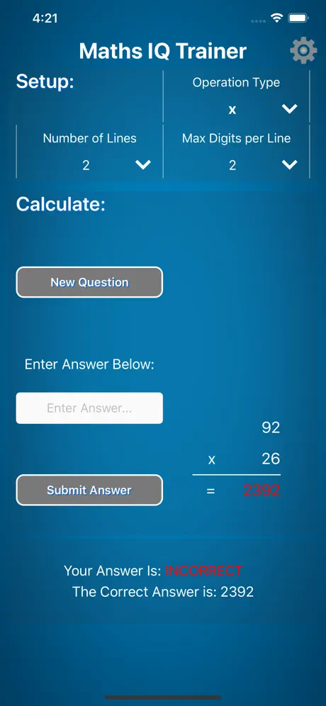 Maths IQ Trainer