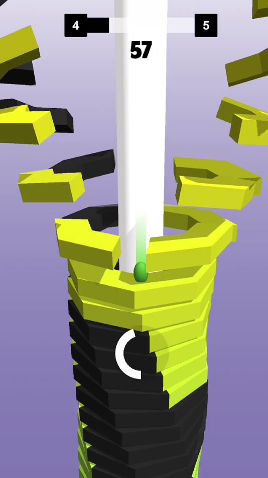 #4. Stack Fall 3D -Balls Blast (iOS) 由: Catobilli Games