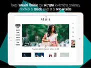 grazia iPad Captures Décran 1