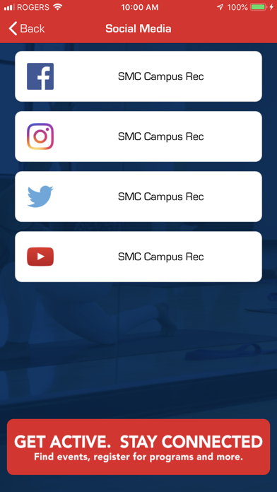 SMC Campus Recreation Screenshot