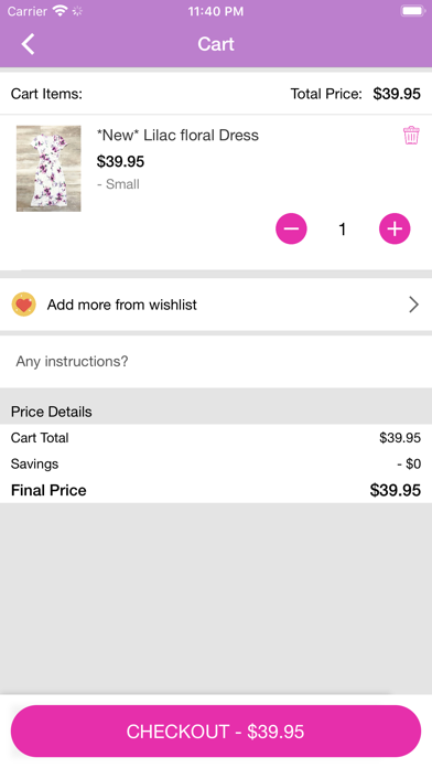 Aralys Boutique Screenshot