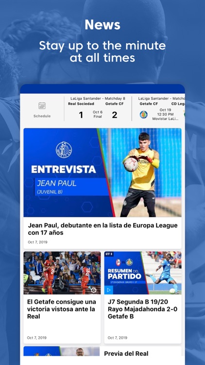 Getafe CF App Oficial screenshot-3