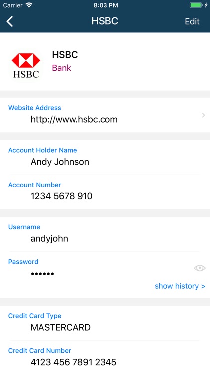 myPass - password manager