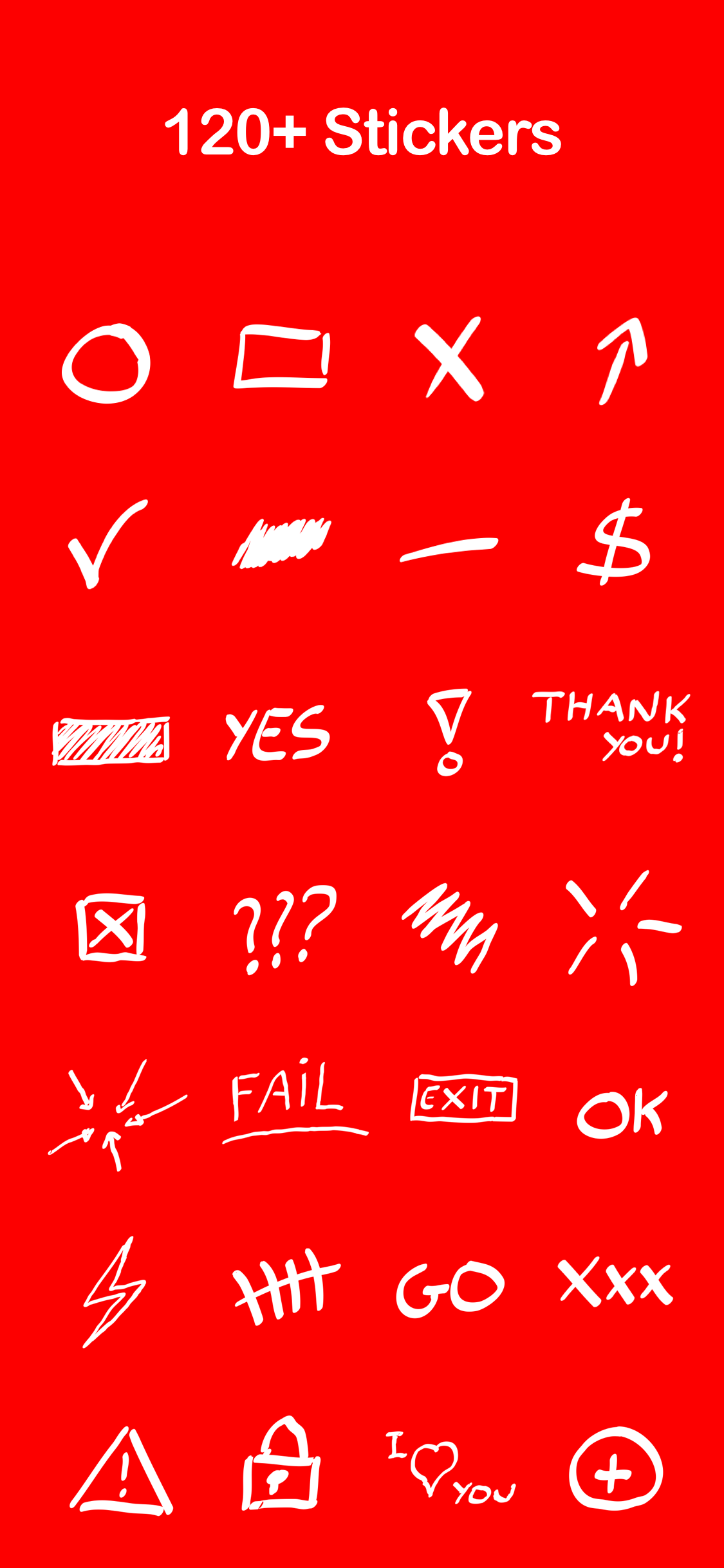 Marker & Highlighter Stickers