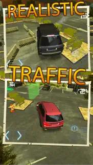 traffic jeep driving parking iphone screenshot 1