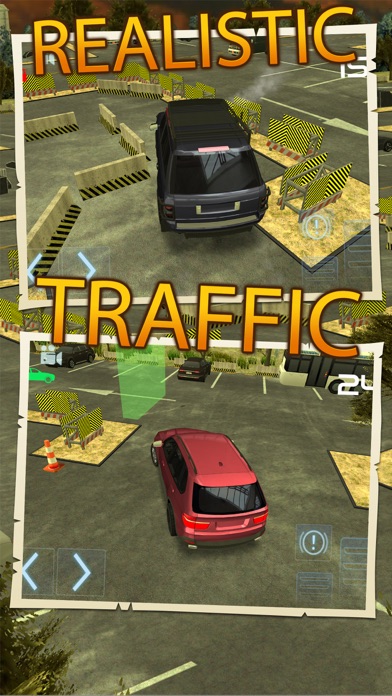 Traffic Jeep Driving Parking Screenshot