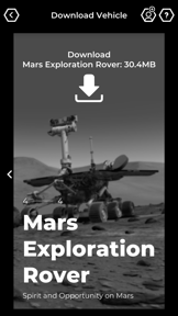 Spacecraft AR screenshot