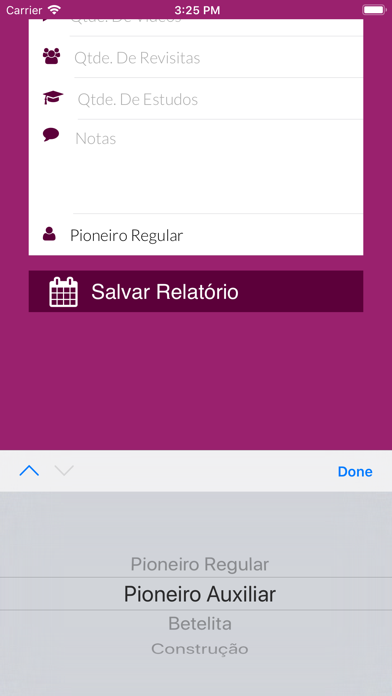 Relatório de Campo Pro screenshot 6