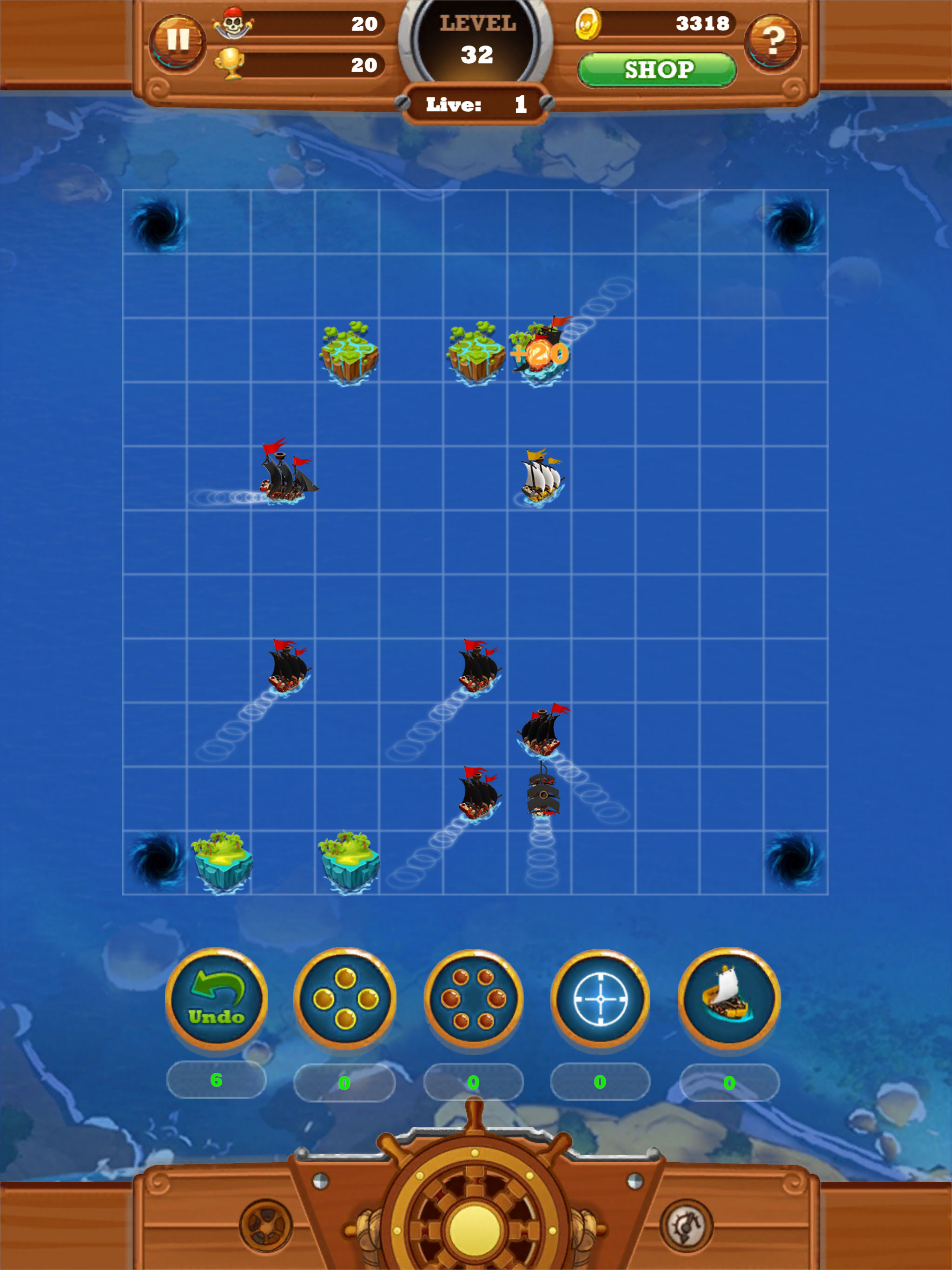 Seven Ships Battle: Pirate Sea