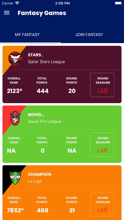 Stars Leagues