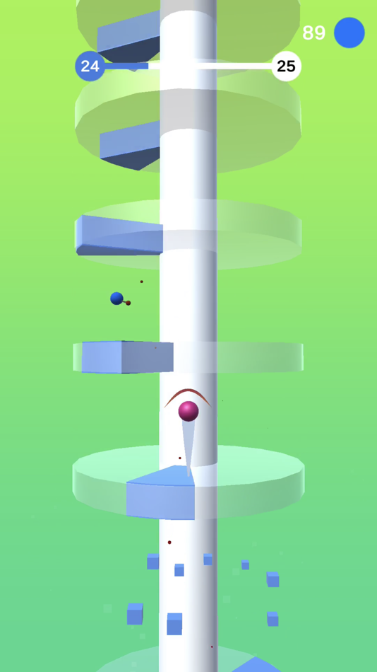 #5. Helix Bounce (iOS) 由: Mohammad Oumari