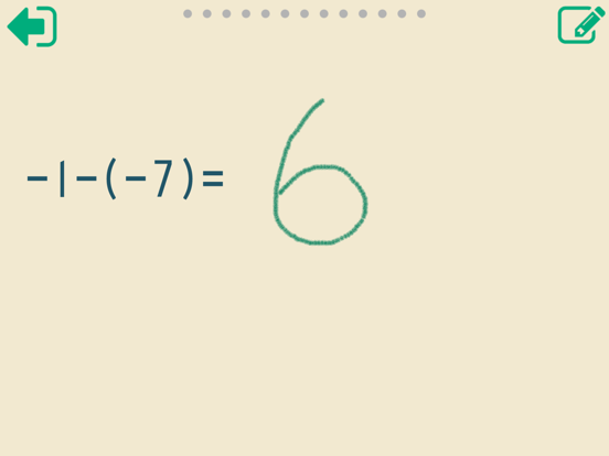Mathe 6. Klasse iPad screenshot
