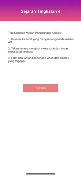 Game screenshot AR DBP Sejarah T4 apk