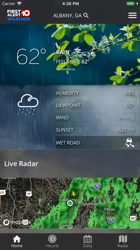 WALB First Alert Weather screenshot 1 of 3