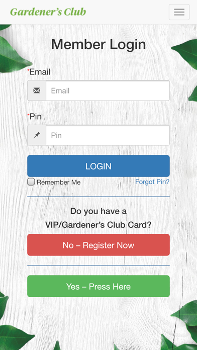 Screenshot #1 pour Oderings Gardeners Club