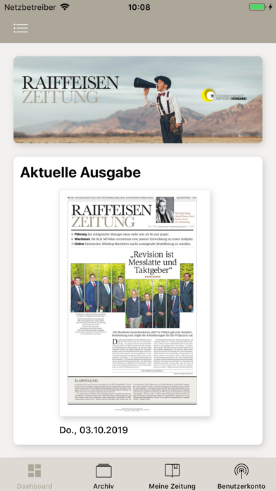 Raiffeisenzeitung Screenshot