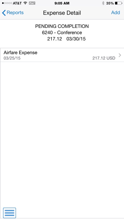 Expense Entry Phone for JDEE1 screenshot-3