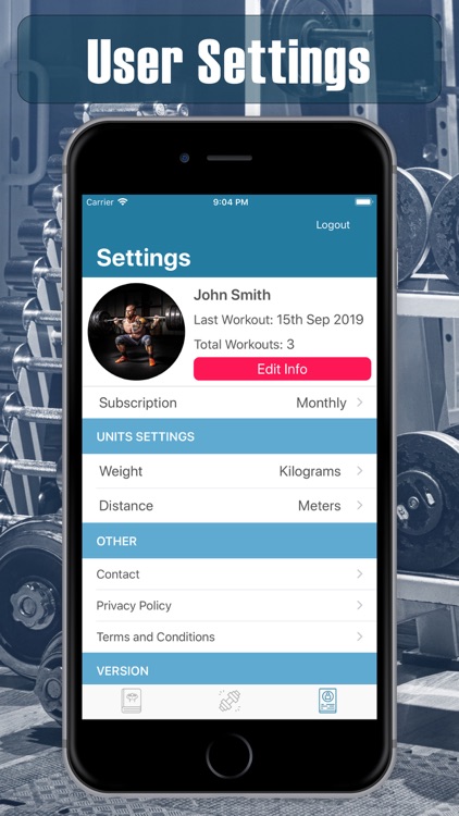 Warrior Gym Workout Tracker screenshot-9
