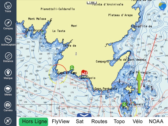Screenshot #6 pour Mer Méditerranée GPS HD cartes
