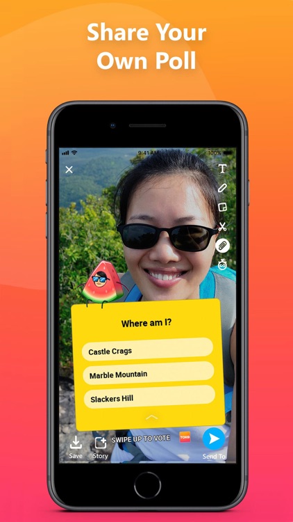 TOKO: Share Snappy Polls! screenshot-3