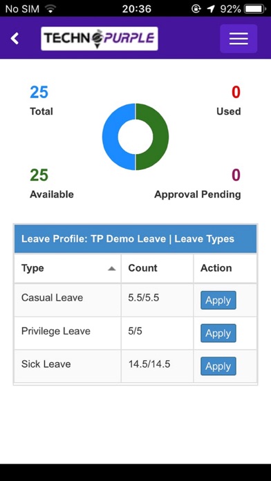 EFFY TechnoPurple GPS Tracking Screenshot