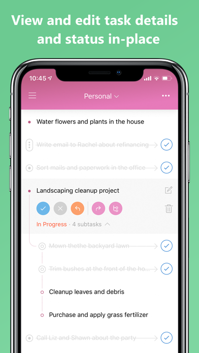 Ziffer - Lists and Tasks Screenshot