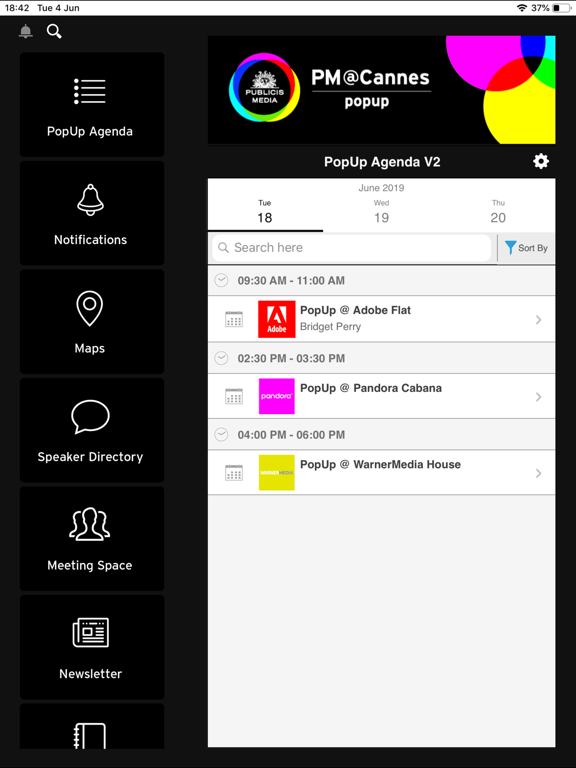 App screenshot