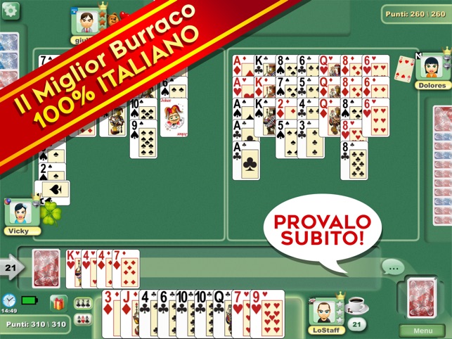 Burraco Online Jogatina: Carte Gratis Italiano per Android - Download