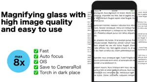 Magnifying Glass - handy loupe screenshot 1