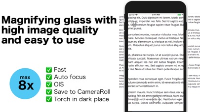 Magnifying Glass - handy loupe Screenshot