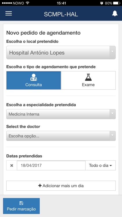 SCMPL - Hospital António Lopes