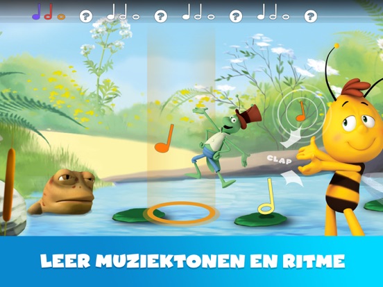 Maya de Bij Muziekale academie iPad app afbeelding 4